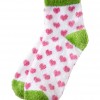 Bath & Body Works Accessories Mistle-toes Shea Infused Lounge Socks Pink Hearts