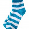 Bath & Body Works Accessories Mistle-toes Shea Infused Lounge Socks Blue Stripe