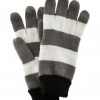 Bath & Body Works Accessories Peace, Glove & Happiness Shea-Infused Gloves Gray Stripe