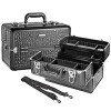 SEPHORA COLLECTION Metro Train Case - Gunmetal Croc