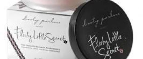 Introducing Booty Parlor's Flirty Little Secret Pink Caviar Scrub With Pheromones
