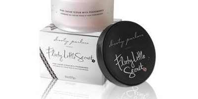 Introducing Booty Parlor's Flirty Little Secret Pink Caviar Scrub With Pheromones