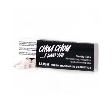 Lush Chou Chou... I Love You Toothy Tab