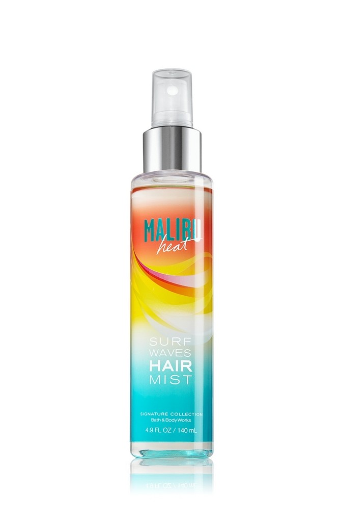 Bath & Body Works Malibu Heat Signature Collection Surf Waves Hair Mist |  Hair Care | BeautyAlmanac