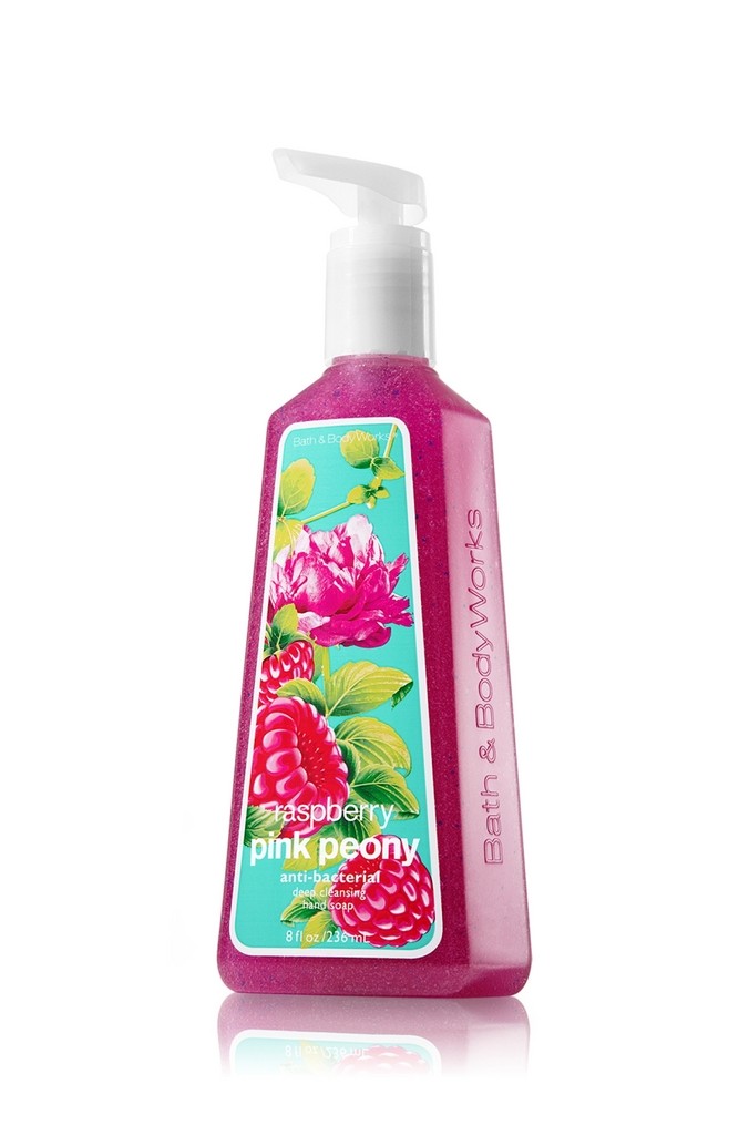 Bath & Body Works Raspberry Pink Peony AntiBacterial Deep Cleansing