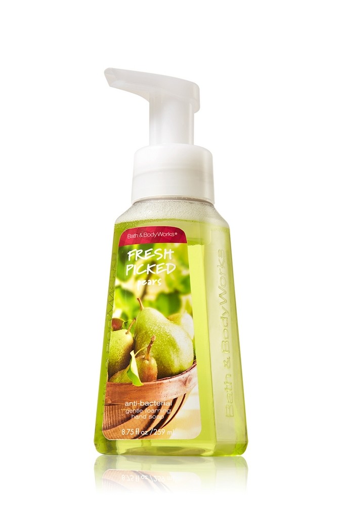 Bath And Body Works Fresh Picked Pears Anti Bacterial Gentle Foaming Hand