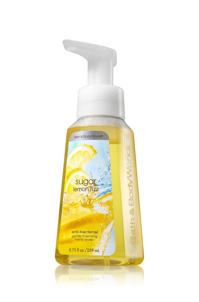 Bath Body Works Sugar Lemon Fizz Anti Bacterial Gentle