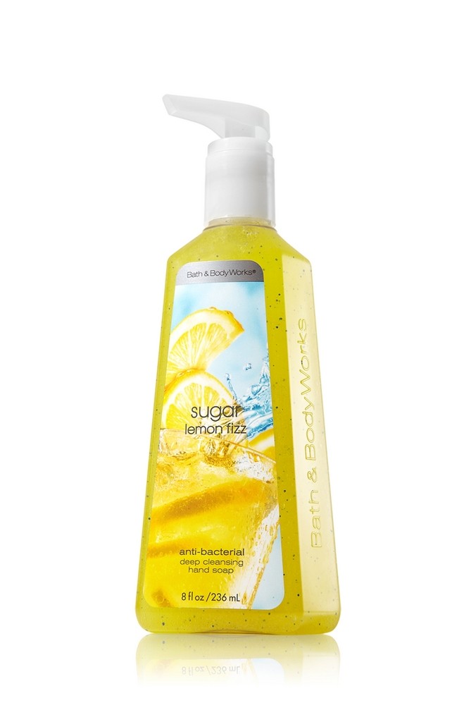 Bath And Body Works Sugar Lemon Fizz Anti Bacterial Deep Cleansing Hand Soap Bath And Body 4211