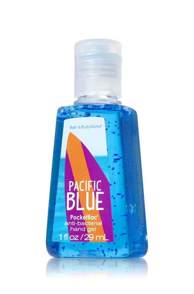 Bath & Body Works Pacific Blue AntiBacterial Pocketbac® Sanitizing Hand Gel Bath & Body