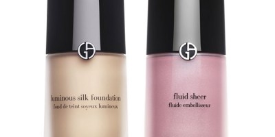 Giorgio Armani Luminous Silk Foundation and Fluid Sheer 2013