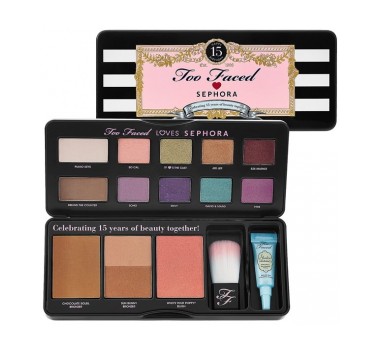 Too Faced Loves Sephora 15 Years Of Beauty Palette