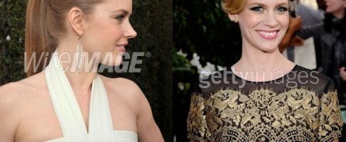 Frederic Fekkai Celebrity Stylists, Adir Abergel And Renato Campora, Tended The Tresses Of Amy Adams And January Jones For The 17th Annual Screen Actors Guild Awards