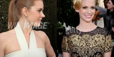 Frederic Fekkai Celebrity Stylists, Adir Abergel And Renato Campora, Tended The Tresses Of Amy Adams And January Jones For The 17th Annual Screen Actors Guild Awards