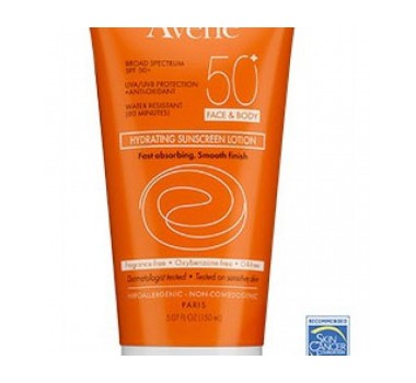 Avène Hydrating Sunscreen Lotion SPF 50 (Face and Body)