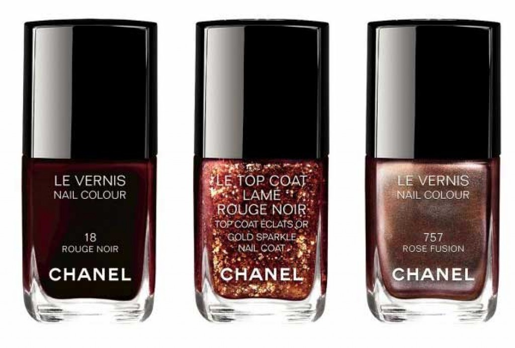 Chanel Le Vernis Rouge Noir Absolument, Makeup