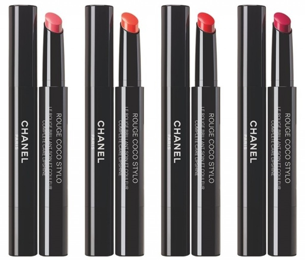 The Chanel Rouge Coco Stylo Complete Care Lipshines for Smooth