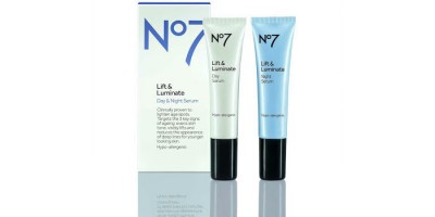 Boots No7 Lift & Luminate Day and Night Serums