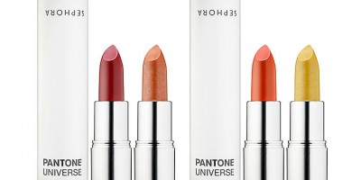 Sephora + Pantone Universe Ombre Dual Lipstick Fire and Earth