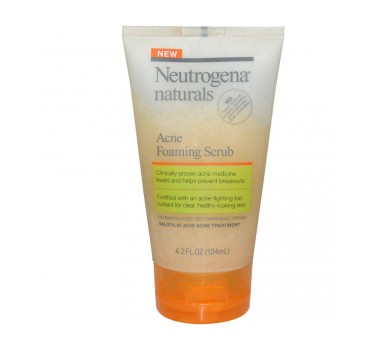 Neutrogena Naturals Acne Foaming Scrub