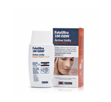 ISDIN Active Unify COLOR Fusion Fluid SPF 100