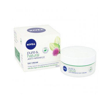 Nivea Pure & Natural Anti Wrinkle Day Cream