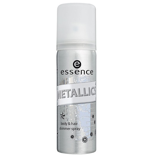 Essence Metallics Face Body Shimmer Spray Makeup BeautyAlmanac