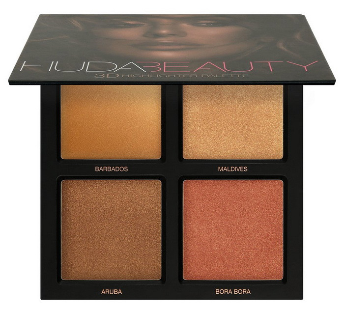 Huda Beauty 3D Highlighter Palette | Makeup | BeautyAlmanac