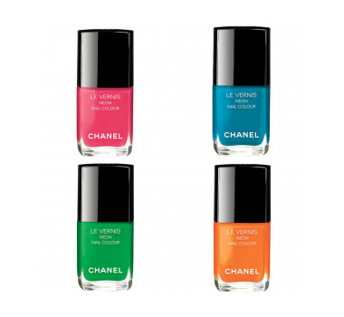 Chanel Le Vernis Neon Nail Color