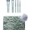 MAC Snow Ball Brush Kit in Silver