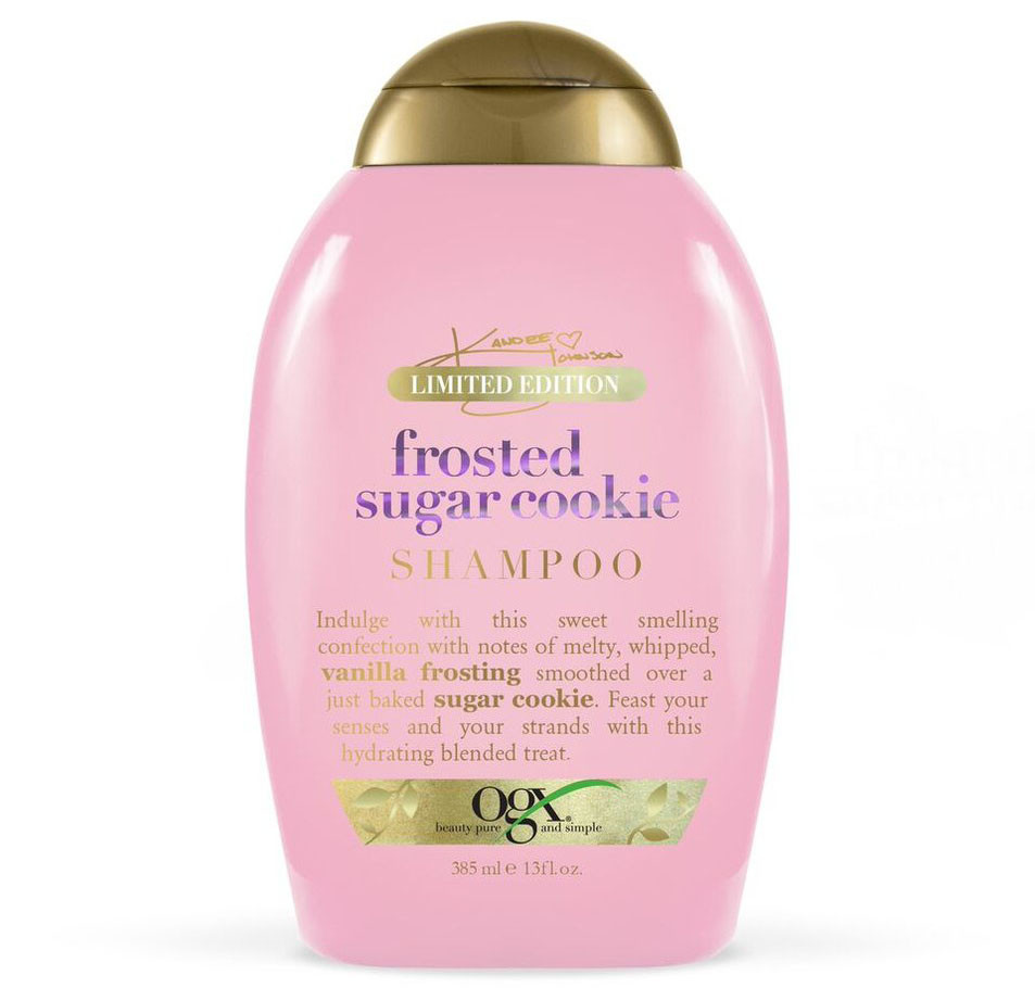 OGX Kandee Johnson Frosted Sugar Cookie Shampoo Hair Care BeautyAlmanac