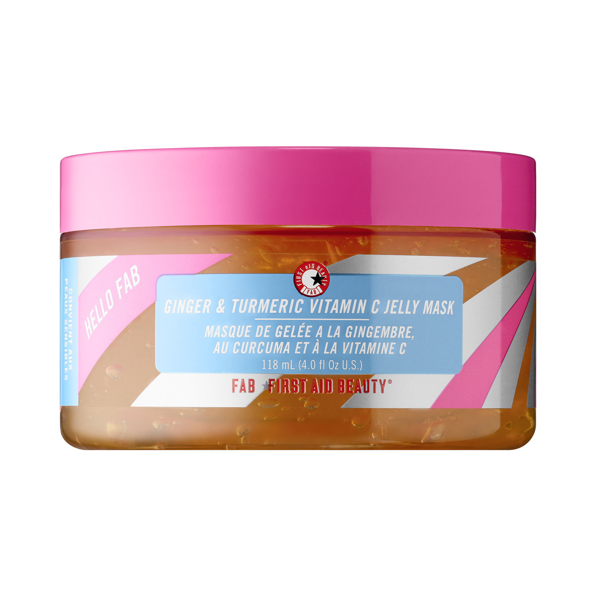First Aid Beauty Hello FAB Ginger & Turmeric Vitamin C Jelly Mask