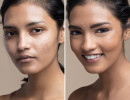 Bobbi Brown Skin Long-Wear Weightless Foundation SPF 15 before after