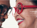 MAC senior artist Romero Jennings and his mother wearing MAC Retro Matte Liquid Lipcolour Metallic
