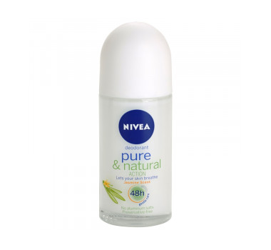 Nivea Pure & Natural Action Deodorant (Jasmine)