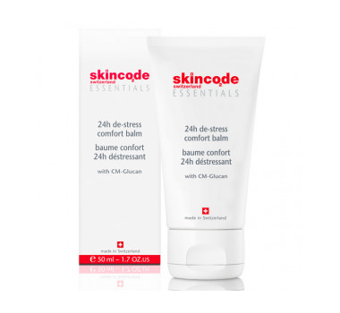 Skincode Essentials 24 Hour De-Stress Comfort Balm with CM-Glucan