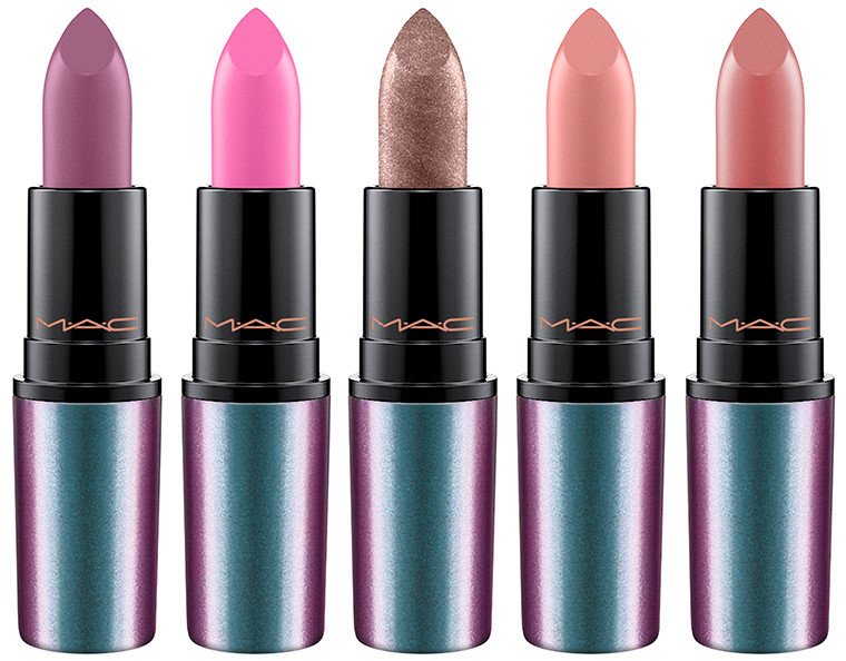 mac iridescent lipstick