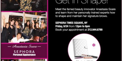 Anastasia Soare at Sephora Times Square on Friday, September 24th