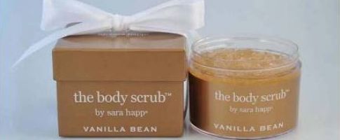 Introducing The Body Scrub by sara happ®