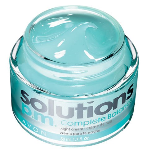 avon solutions night cream