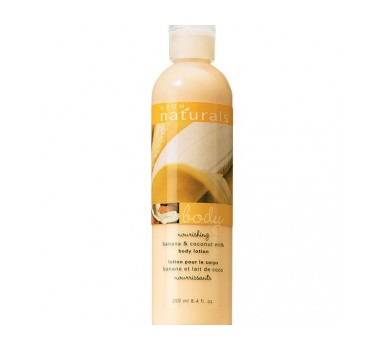 Avon NATURALS Banana & Coconut Milk Body Lotion