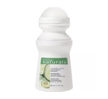 Avon NATURALS Cucumber Melon Roll-On Anti-Perspirant Deodorant