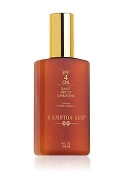 hampton sun tanning oil