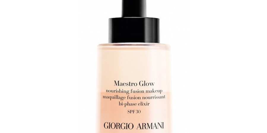 Giorgio Armani Maestro Glow Nourishing Fusion Makeup Bi-Phase Elixir ...