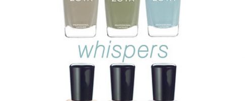 Zoya Whispers Nail Polish Collection