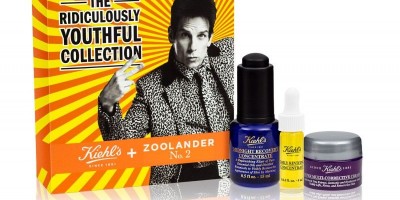 Kiehl's partners with Derek Zoolander for two limited edition Zoolander sets