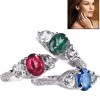 Avon Sterling Silver Classic Gem Ring