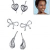 Avon Sterling Silver Motif Earrings