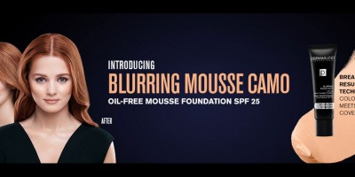 Dermablend introduces the Blurring Mousse Camo Foundation
