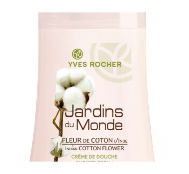 Yves Rocher Indian Cotton Jardins du Monde Flower Shower Cream