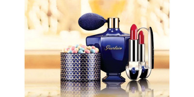 Guerlain x Natalia Vodianova Shalimar-themed Collection for Holiday 2016